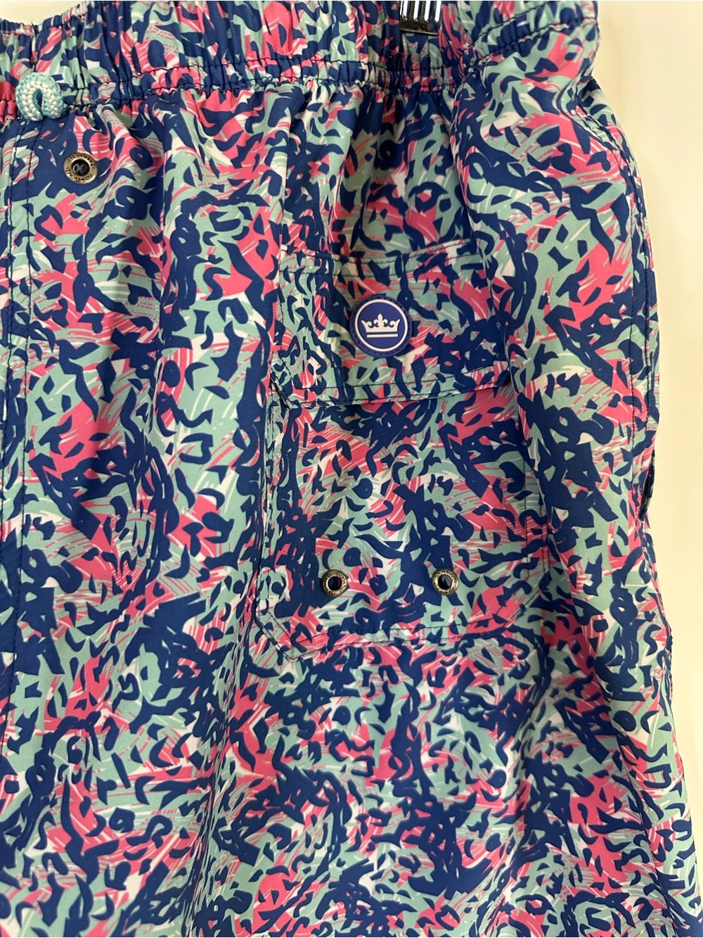 Peter Millar Multicolor Paisley Swim Shorts - Picture 6 of 8